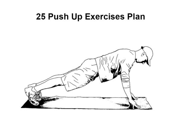 25 Push Up Exercises Plan